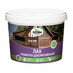 Лак ECOTERRA защитно-декоративный водный 0.9кг ОРЕГОН (Распродажа)
