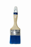 Кисть плоская ZM для водных лаков и красок 63*14мм, иск.щетина, дер.ручка (Распродажа)