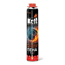 Пена монтажная KOLT ОГНЕСТОЙКАЯ профессиональная, всесезонная 900гр (Распродажа)