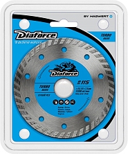 Диск алмазный 125х22,23х7,5x1,9мм DIAFORCE SEGMENT BASIC сухой рез 510125