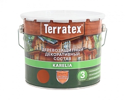 Деревозащитный состав Terratex KARELIA РЯБИНА 3л