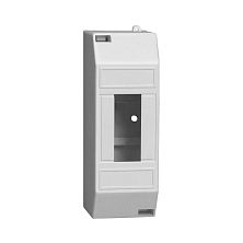 Корпус ОП КМПн 1/2 Krepta 3 IP20 для 1-2-х авт. выкл. пластик. бел. IEK MKP31-N-02-30-252