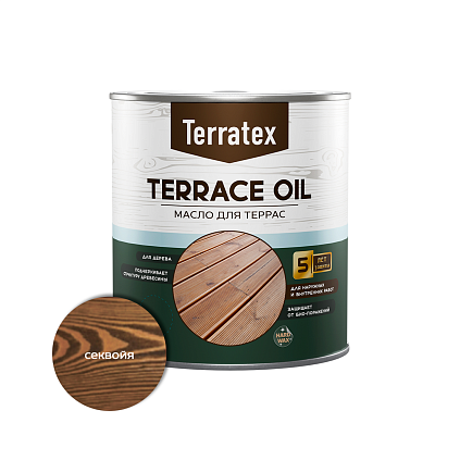 Масло для террас Terratex СЕКВОЙЯ 0,75л  - №1