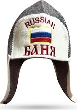 Ушанка "Russian Баня" ЧЗ