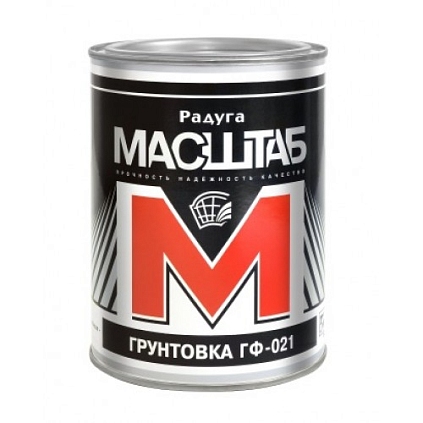 Грунт ГФ-021 СЕРАЯ 1,8кг МАСШТАБ - №1