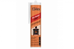 Герметик для печей SILA PRO Max Sealant 1500С, 280мл, черный
