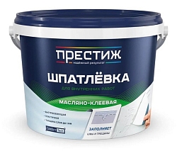 Шпатлевка масляно-клеевая 3кг Престиж (Распродажа)