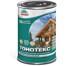 Деревозащитный состав Тонотекс БЕСЦВЕТНЫЙ 0,9л (Распродажа)