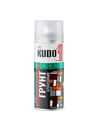 Грунт- аэрозоль универсальный Черный 520мл KUDO KU-2003 - №1