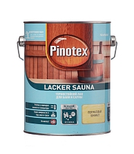 Лак для бань и саун Pinotex Lacker Sauna 20 п/мат 1л Распродажа