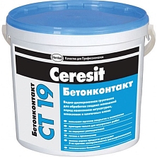Грунт СТ 19 бетонконтакт 5л, CERESIT