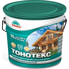 Деревозащитный состав Тонотекс ПАЛИСАНДР ШОКОЛАД 10л (Распродажа)
