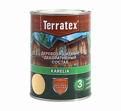 Деревозащитный состав Terratex KARELIA БЕСЦВЕТНЫЙ 1л (Распродажа)
