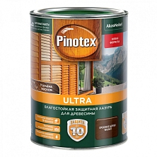 Пропитка Pinotex Ultra полуглянцевая Белая 1л Распродажа