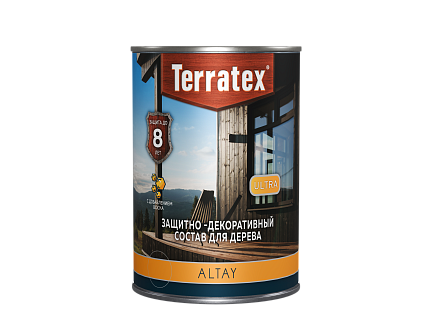 Деревозащитный состав Terratex ALTAY ULTRA ВЕНГЕ 1л - №1