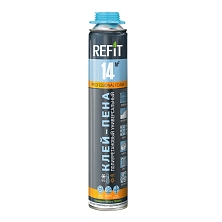 Клей-пена REFIT 14 всесезонная профессиональная 780гр