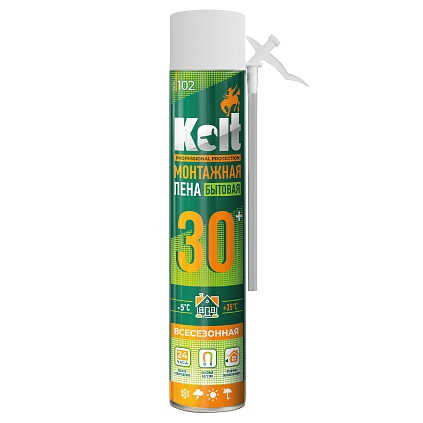 Пена монтажная бытовая KOLT 50 всесезонная 750гр - №1