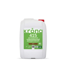 Антисептик невымываемый декоративный KRONA 415 палисандр  10кг (Распродажа) 