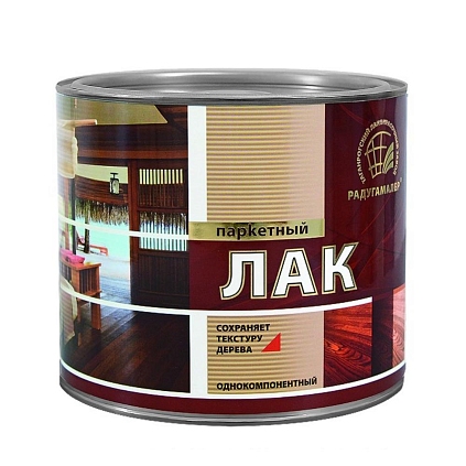 Лак ПАРКЕТНЫЙ матовый бесцветный 1,9л - №1