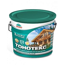 Деревозащитный состав Тонотекс РЯБИНА ЯРКАЯ 3л (Распродажа)