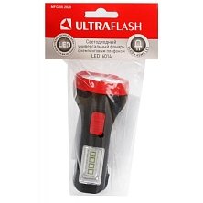 Фонарь LED16014 1+4SMD LED 2 реж. 1ХR6 пласт блист-пакет 142253