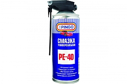 PINGO Смазка универсальная PE-40 // аэрозольный баллон со смарт-распылителем, 520мл