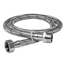 Подводка для воды 0,8м 1/2" гш латунь, Monoflex