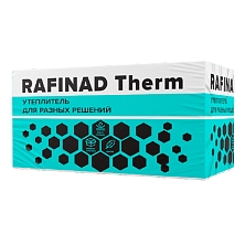 Плита пенополистирольная RAFINAD THERM ПС15-Т-А Г4 1200*600*30 10плит (в упак. 7,2м2, 0,22м3)