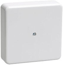 Коробка распаячная ОП 100х100х44 IP20 KM41222 (6 клем. 6кв.мм) бел. IEK UKO10-100-100-044-K01