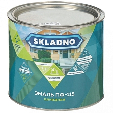 Эмаль ПФ-115 КРЕМОВАЯ 1,8кг Skladno