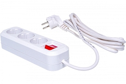 Удлинитель 3х3м с заземл. 13А IP20 S-303 ПВС 3х1 с выкл. UNIVersal 9631986