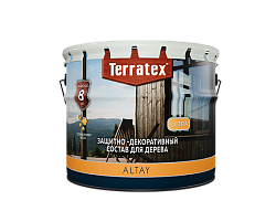 Деревозащитный состав Terratex ALTAY ULTRA ВЕНГЕ 9л
